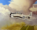 T-28 over Iowa.